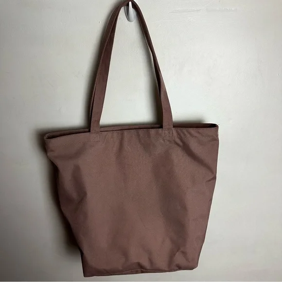 Herschel Supply Co Tote Bag Mica Ash Rose Zip Top Satchel Carry On Pockets - Picture 3 of 13